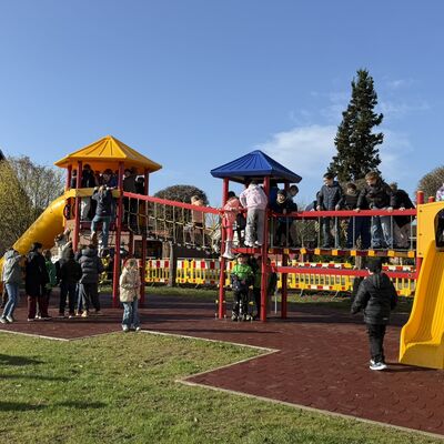 Unsere neuen Spielger�te