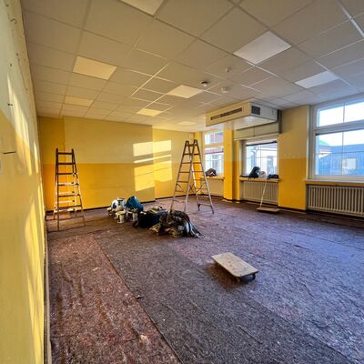 Hasenklassenraum kurz vor der Renovierung