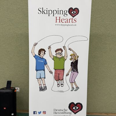 Skipping hearts